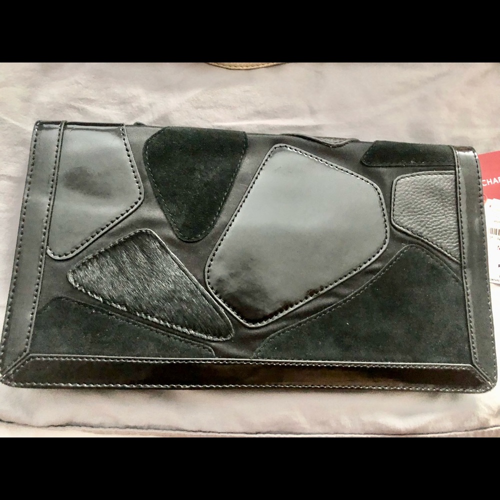 Charles Jourdan clutch leather bag